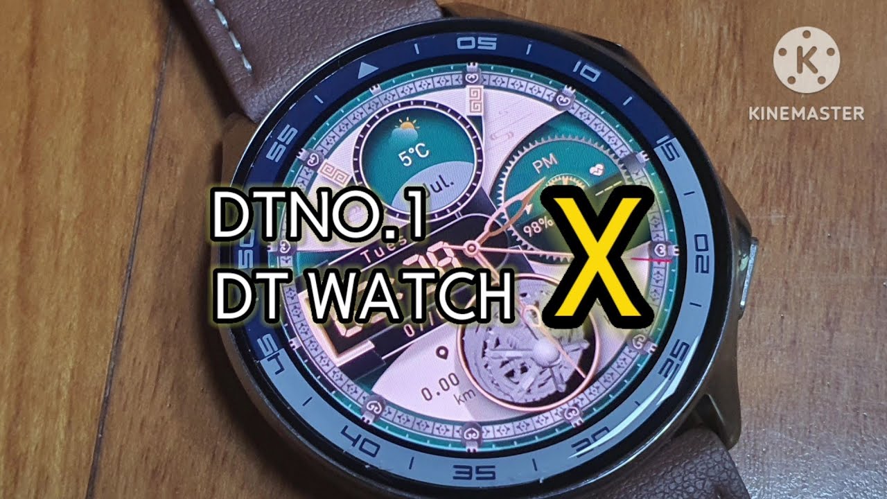 중국 스마트워치 _ DTNO.1 DT WATCH X Smartwatch