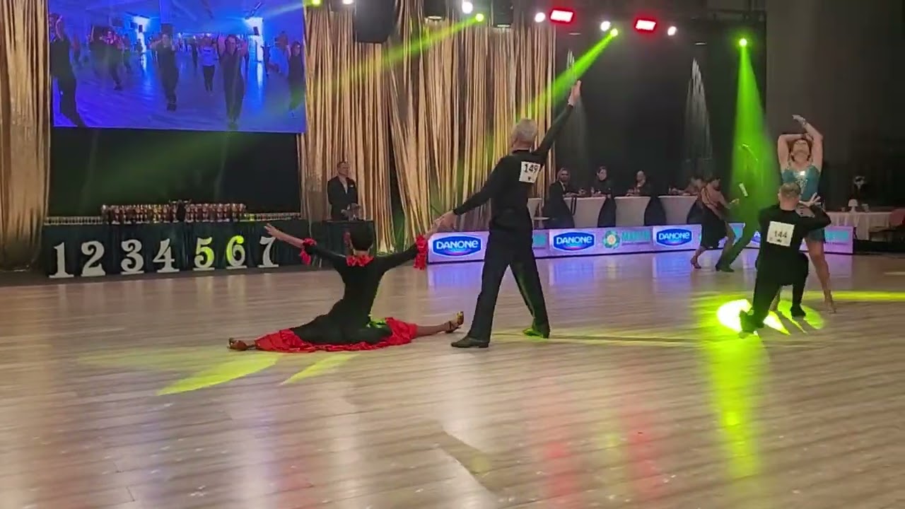 Teresa i Tadeusz Pasierb Mistrzostwa Okręgu Śląskiego 2024 paso doble