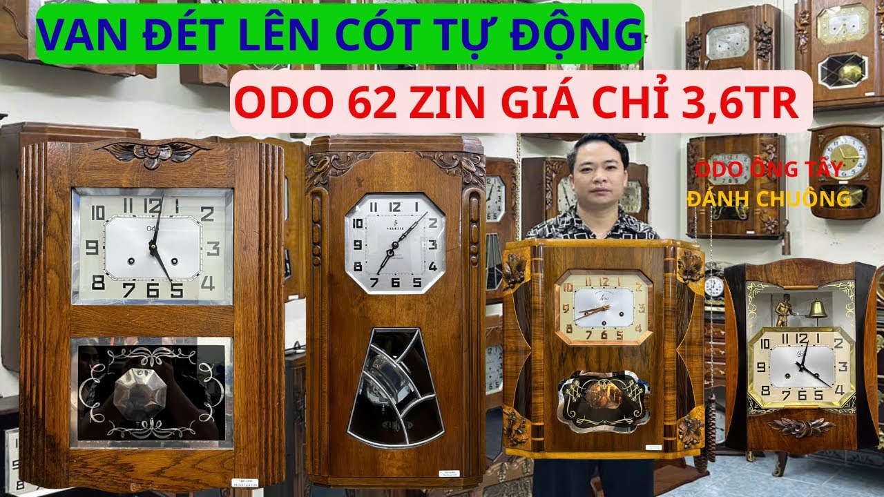 ĐỒNG HỒ ODO ZIN NGUYÊN BẢN GIÁ CHỈ 3,6TR - ÔNG TÂY - VAN ĐÉT LÊN CÓT TỰ ĐỘNG #donghoconguyensinh