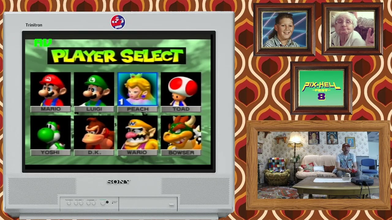 Finale Mario Kart 64 au Pix Hell Fest 8