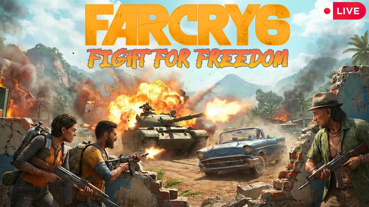 🔴Far Cry 6 LIVE 🔥 | Fire of Revolution💥🔥