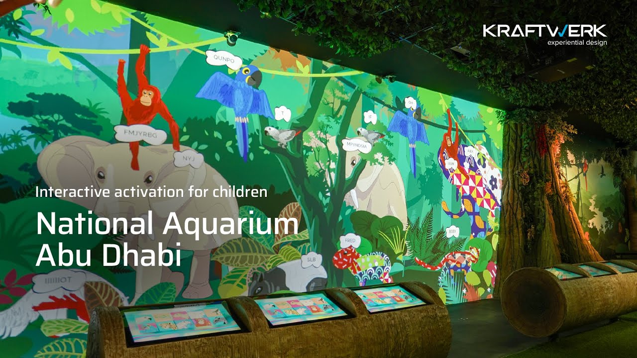 National Aquarium x Kraftwerk | Interactive children game activations