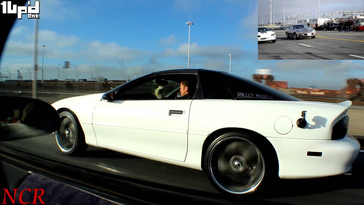 TURBO LT1 vs Supercharged LS1 (Police Show up)
