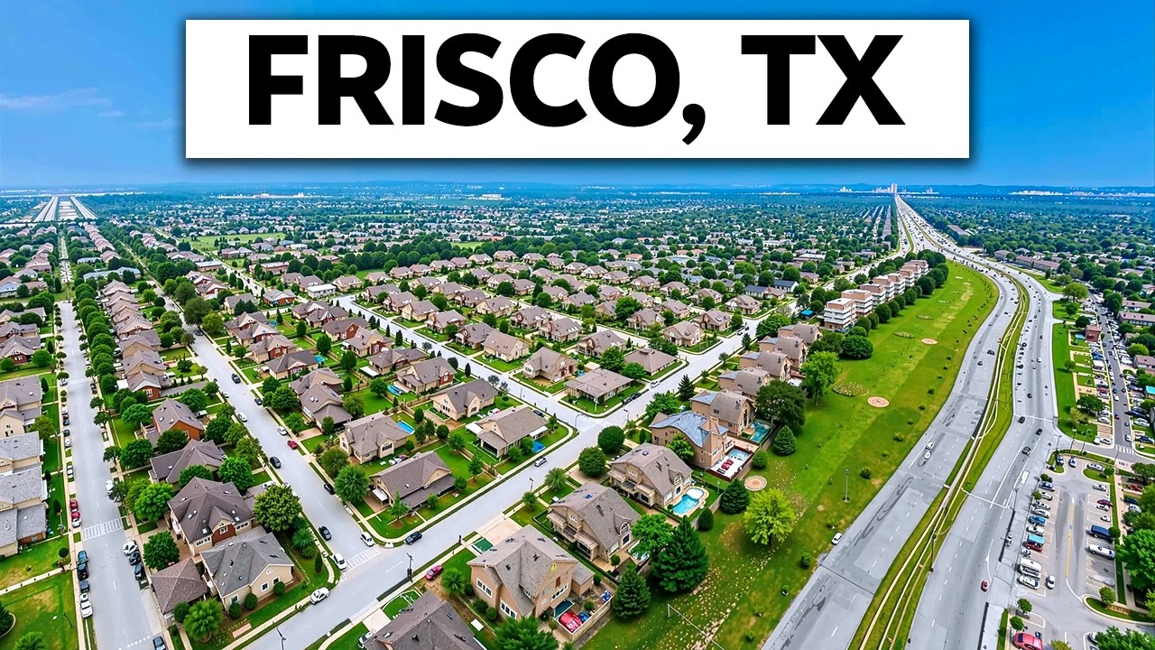 INSIDE Dallas Texas's #1 Suburb (Frisco) - FULL Driving Tour