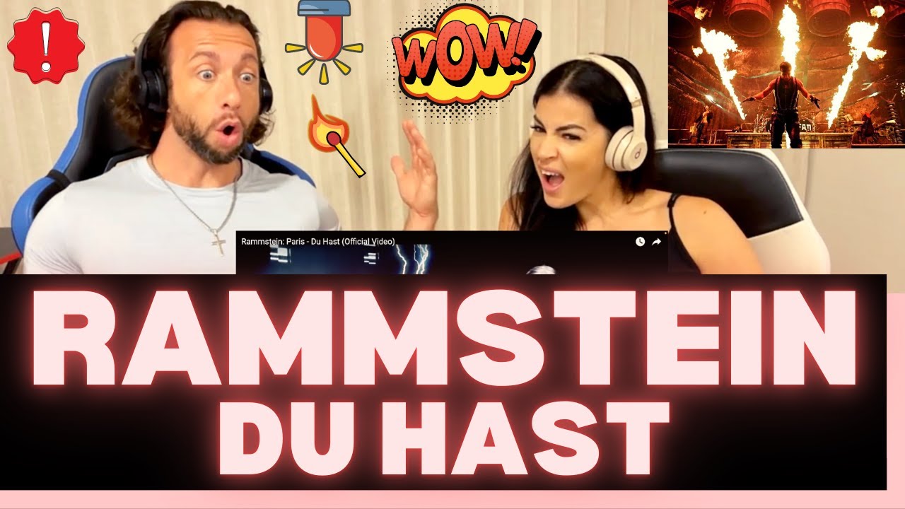 Впервые слышу Rammstein — видео с реакцией Пэрис Дю Хаст — ВАУ! ОГНЕННЫЙ КЛАСС И МОРОЗ!