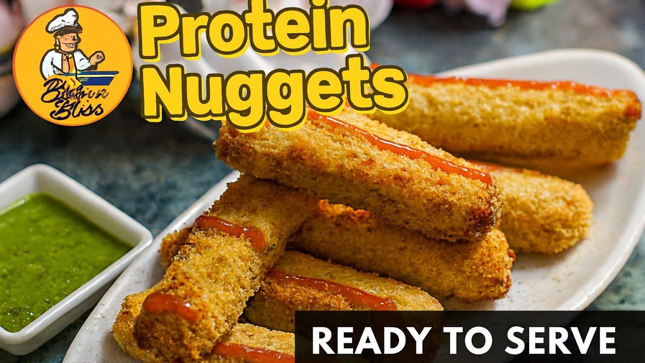 Protein Nuggets, No Oil (High Protein Diet) #trending #cooking #video #recipe #protein #healthydiet 