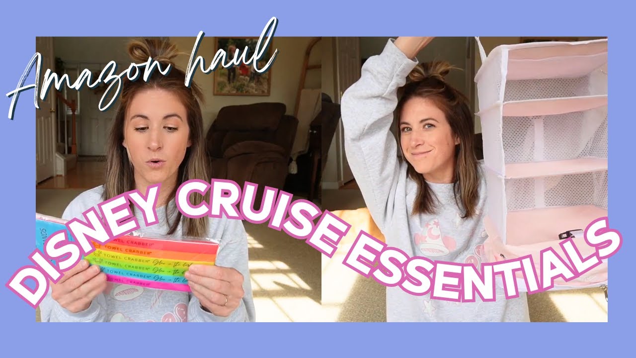 Disney Cruise Essentials ✨ unpack my recent Amazon order with me!