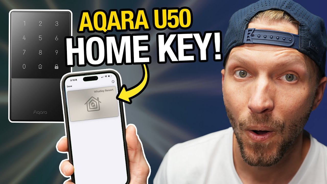 Best BUDGET Smart Lock with Home Key! 🔑 The New Aqara U50 Smart Lock