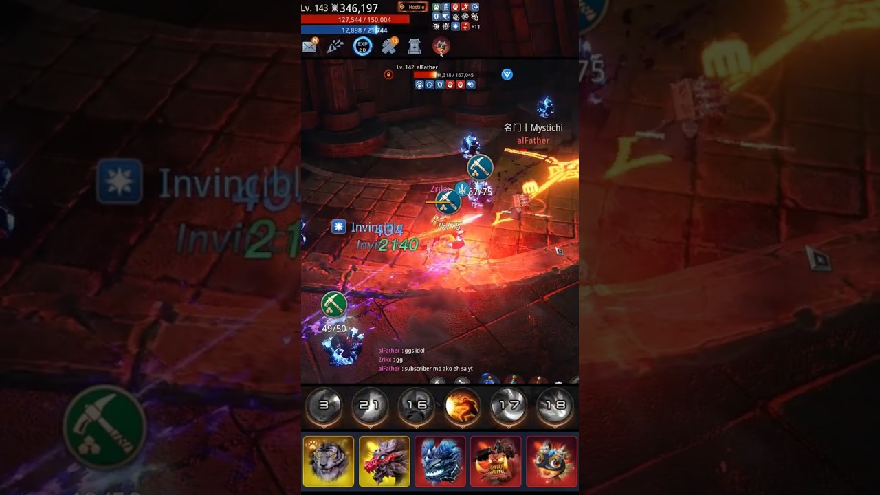 Eva Build Alfather vs Vigor Build Zrikx &mdash; Lancer Duel | MIR4 Lancer PvP