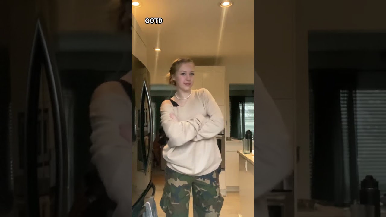 Pants- Aritzia, Sweater- Urban planet (I cut the neck), earrings-shoppers, necklace- thrifted