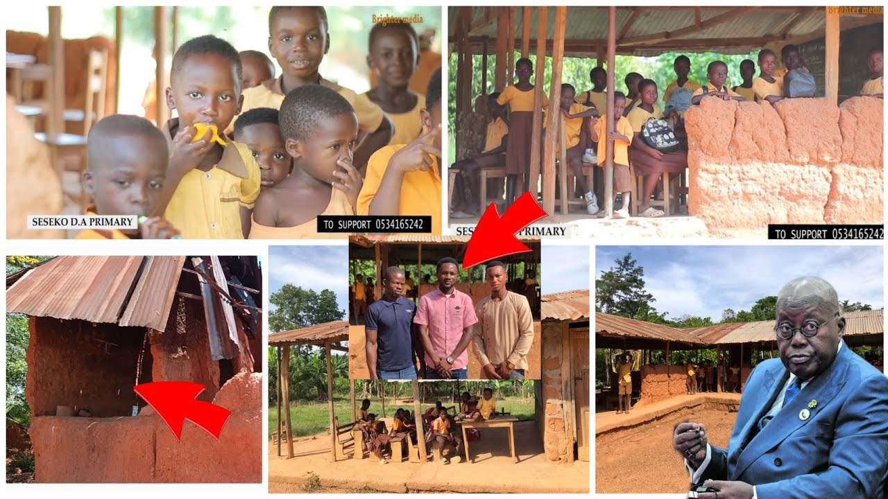 Very $ad😭This school in serious condition😳Teachers are $uffering in this village😳Akuffo addo,Bawumia