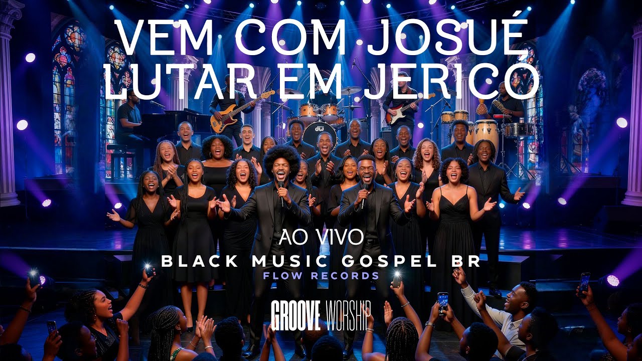 Groove Worship | Vem com Josué Lutar em Jericó | Ao Vivo | Black Music