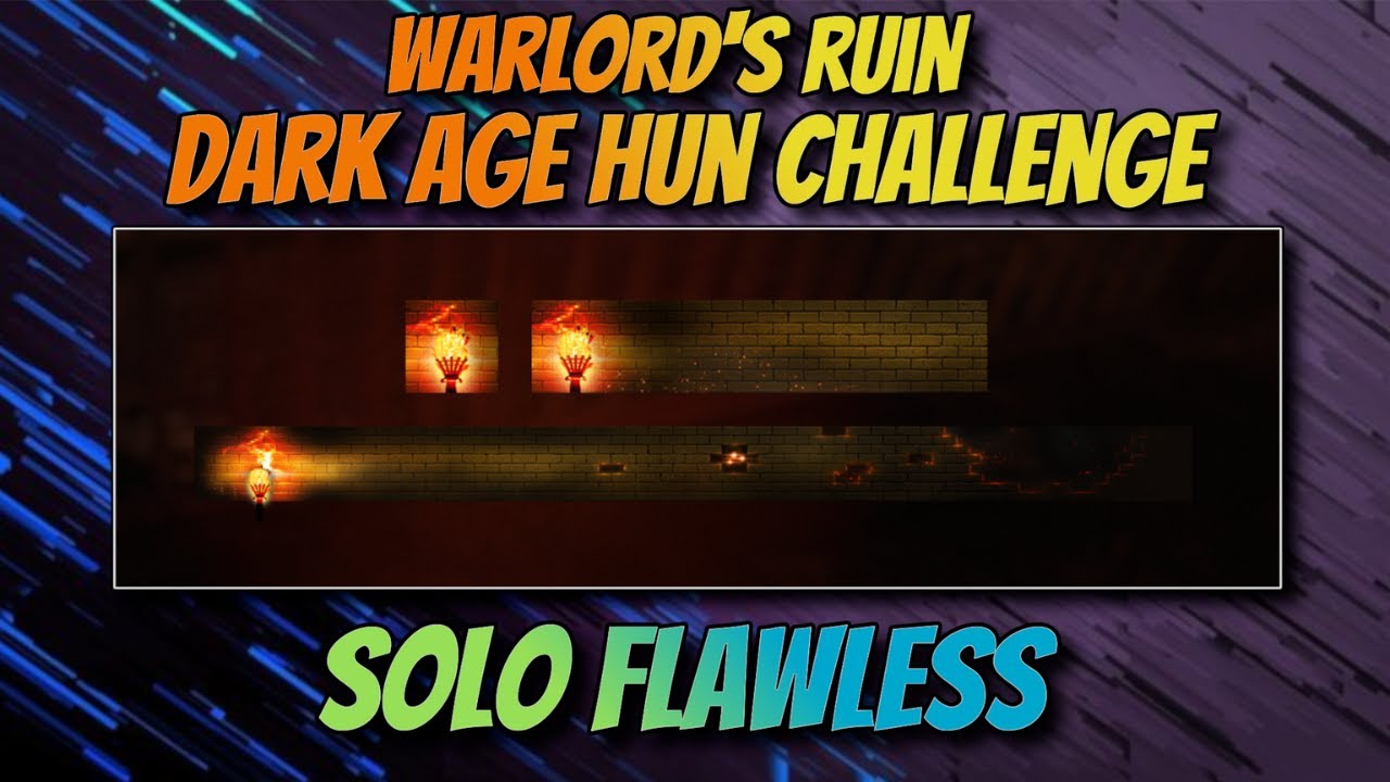 Solo Flawless Dark Age Hunt Run