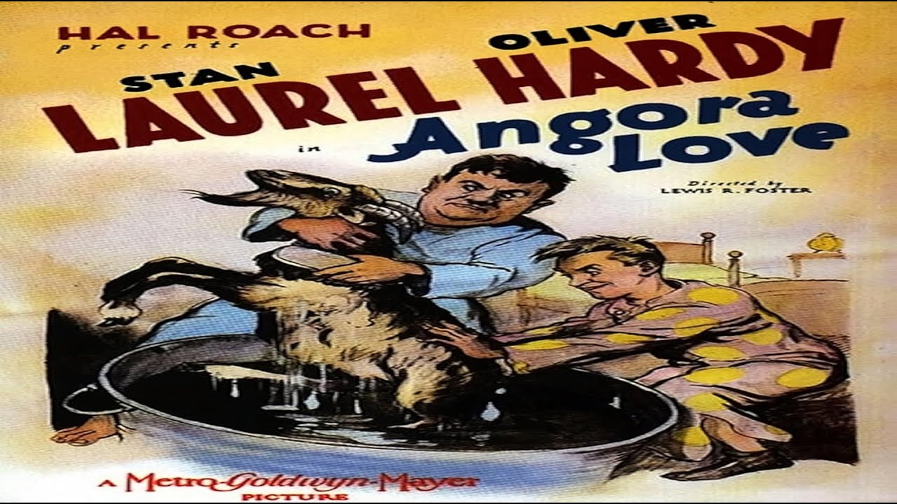 Laurel and Hardy | ANGORA LOVE | full comedy short