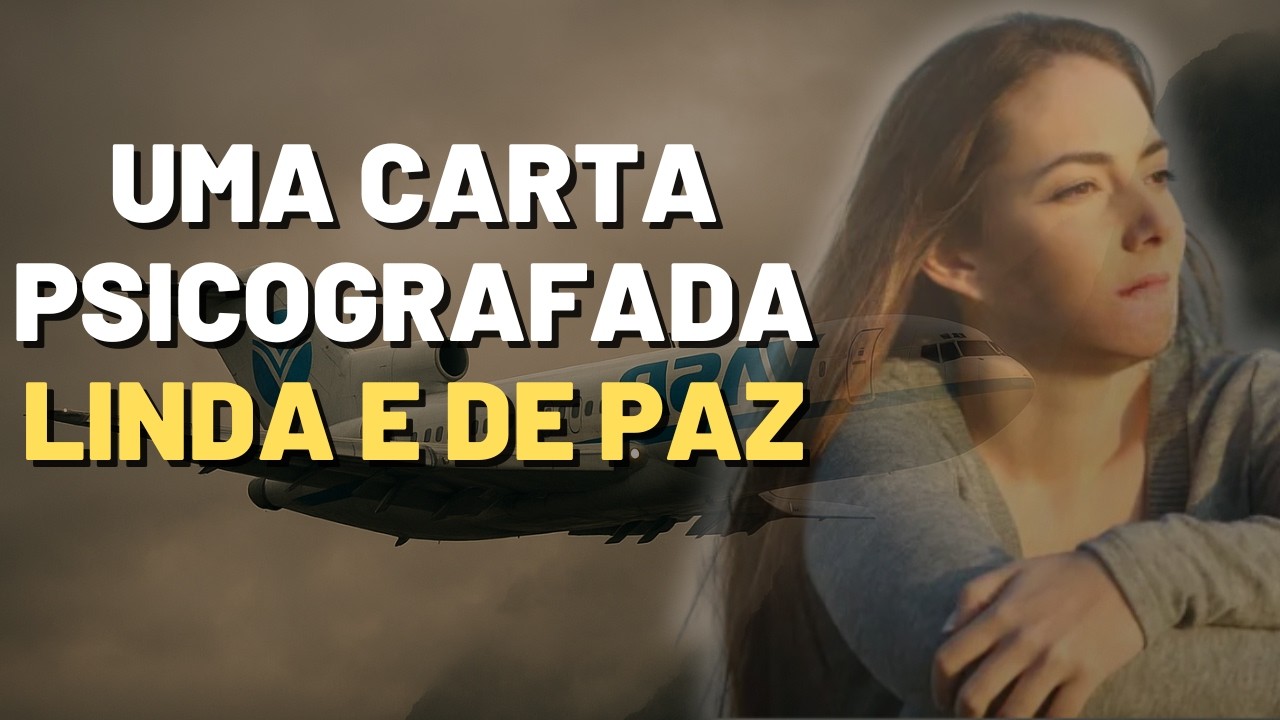 PSICOGRAFIA VÍTIMA DO ACIDENTE AÉREO DA VASP EM 1982 I Canal Espírita
