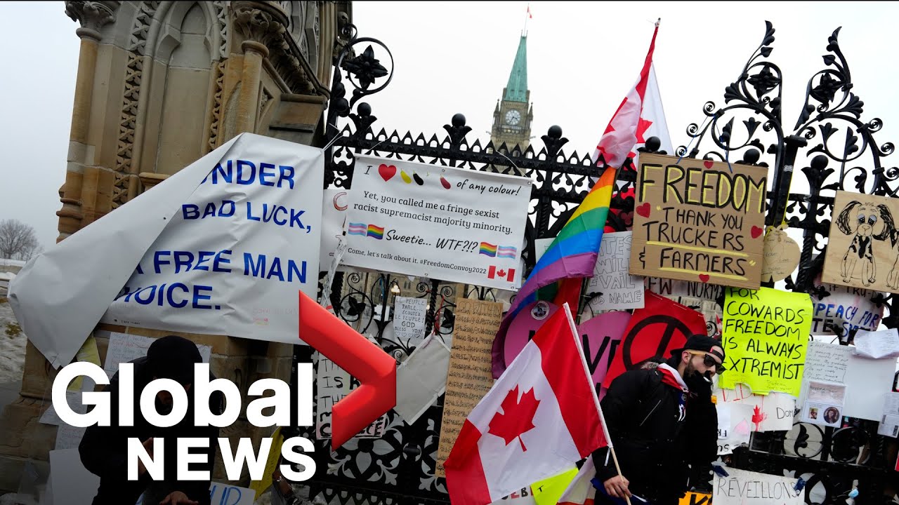 Disruptive Ottawa protest test security limits of Canada's capital