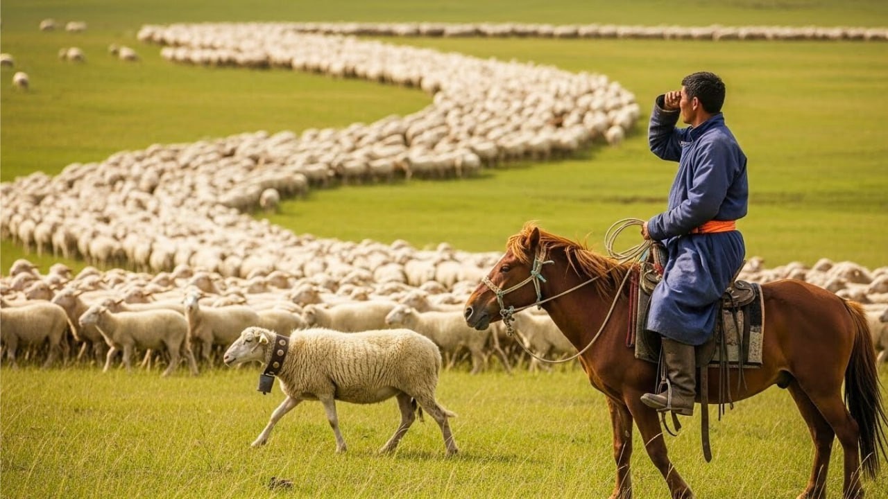 NOMAD LIFE  A Day With Mongolia’s Shepherds Salt Milk Tea to Khorkhog Feast