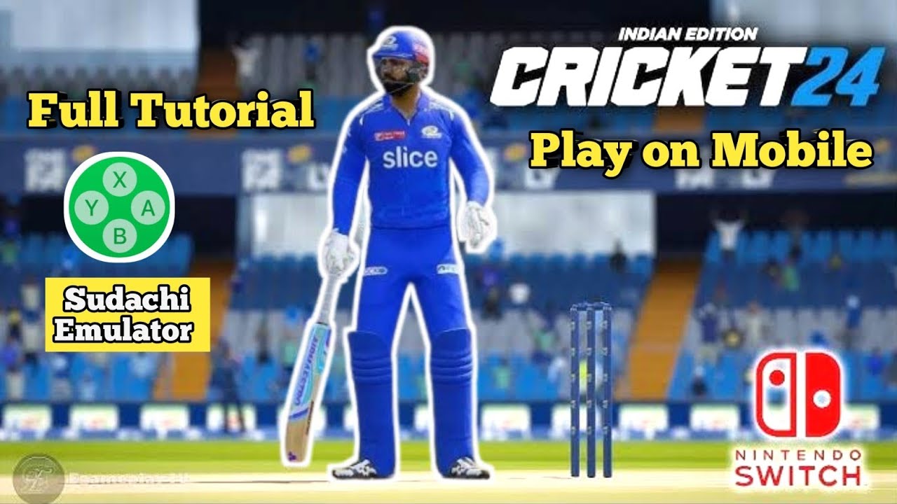 Cricket 24 Setup on Sudachi Emulator Android | How to play Cricket 24 on Android Mobile