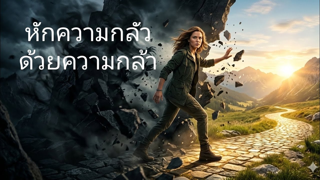 หักความกลัวด้วยความกล้า