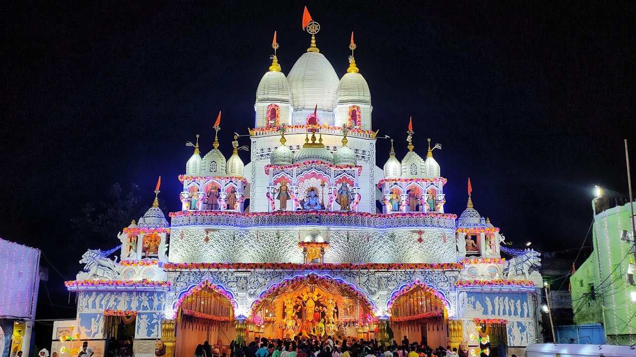 #Purulia Jelia Para Durgapuja 2024 98years পুরুলিয়া জেলার প্রাচীনতম ঐতিহ্য Jelia para #Durga temple