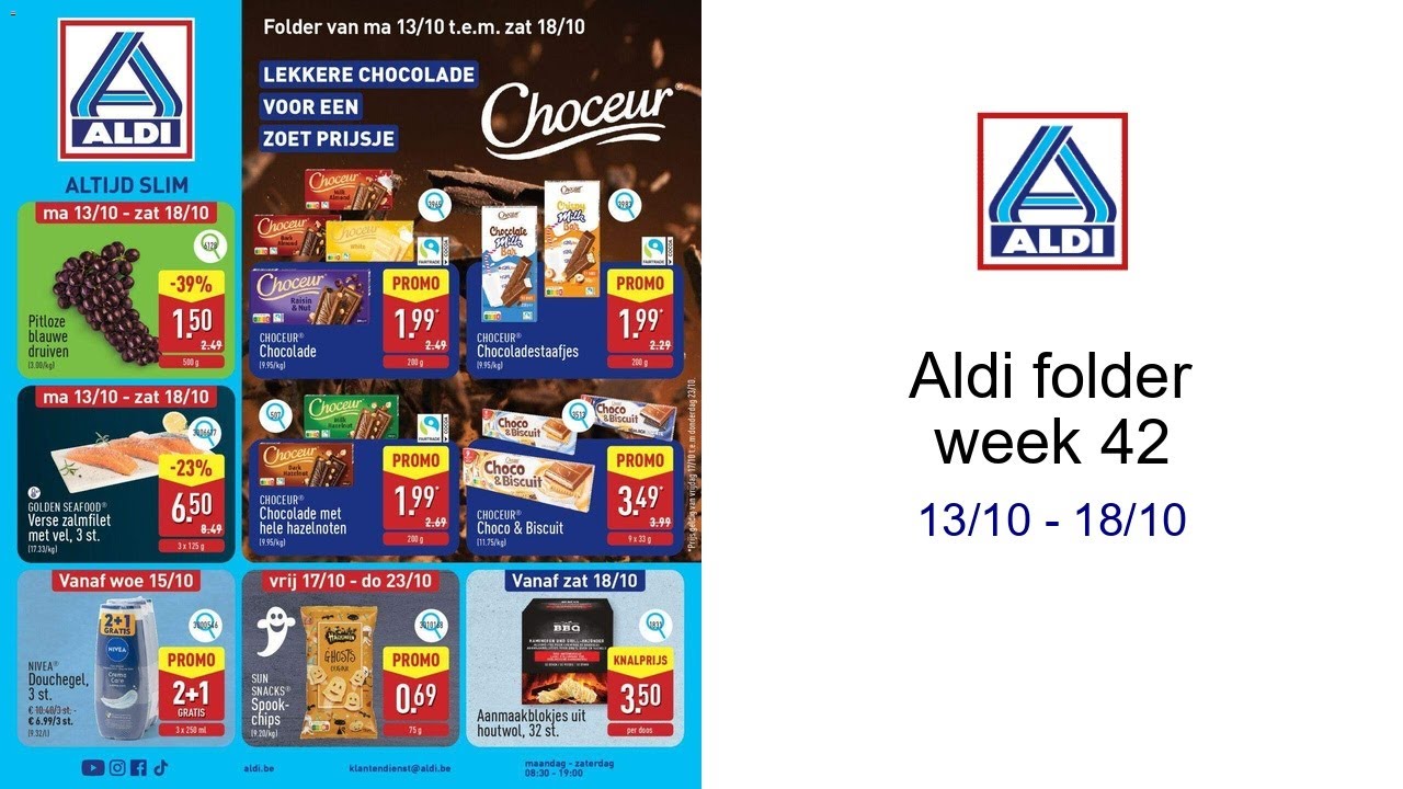 Aldi folder week 42 13/10 - 18/10