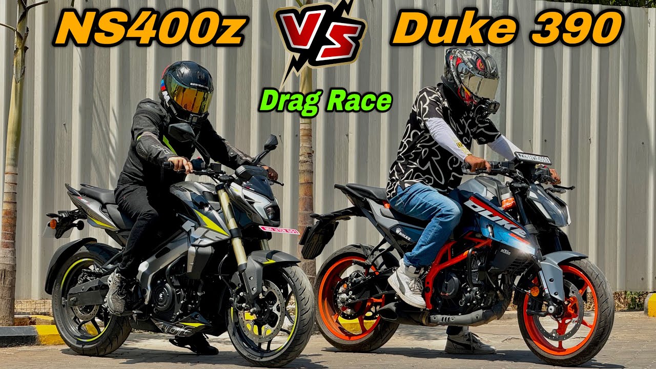 BAJAJ PULSAR NS 400 vs 2024 DUKE 390 | HIGHWAY RACE 🔥
