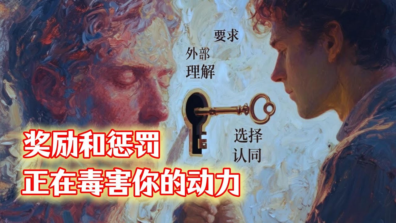 别再怪自己意志力差了！《内在动机》揭秘：自律的敌人，就是你常用的激励法。#个人成长 #心理学 #认知提升 #自律 #好书分享