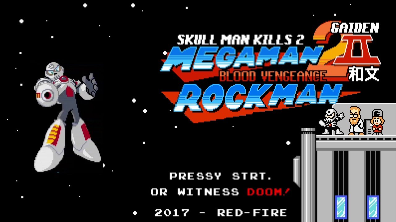 ロックマン スカルマンキルズ2デモ MEGAMAN SKULL MAN KILLS2 DEMO