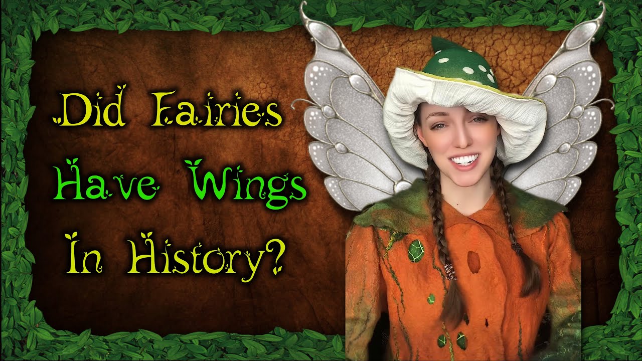 Do REAL Fairies Have WINGS in Folk Lore?