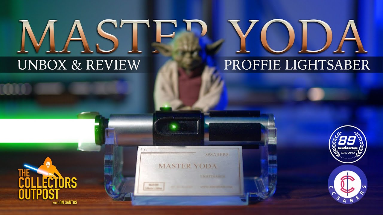 Yoda Lightsaber - 89sabers from CCSabers