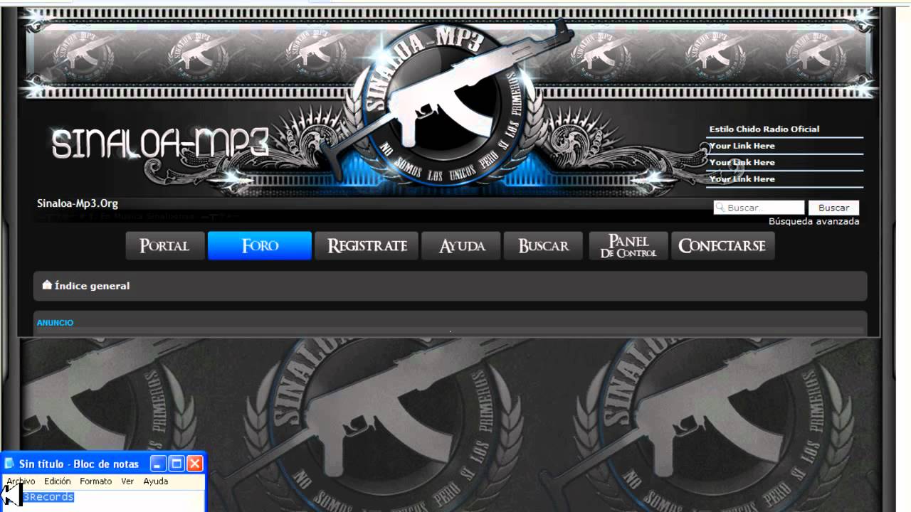 Registro a Sinaloa-mp3