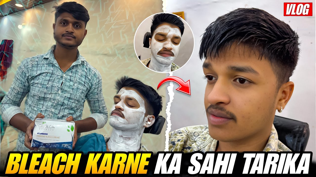 ब्लीच करने का सही तरीका| Bleach karne ka sahi tarika| 5 मिनट में ब्लीच करना सीखे