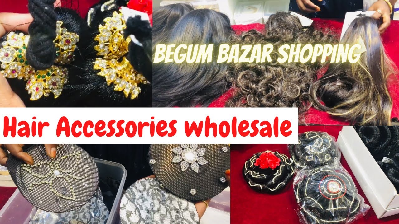 Hair accessories Begum Bazar wholesale|Hair wigs women|Hair extensions|Hair puff clips