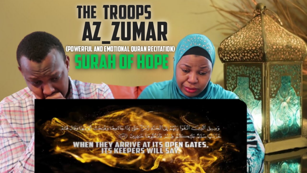 SURATUL (AZ-ZUMAR) | REACTION | POWERFUL QURAN | The Bakis Family