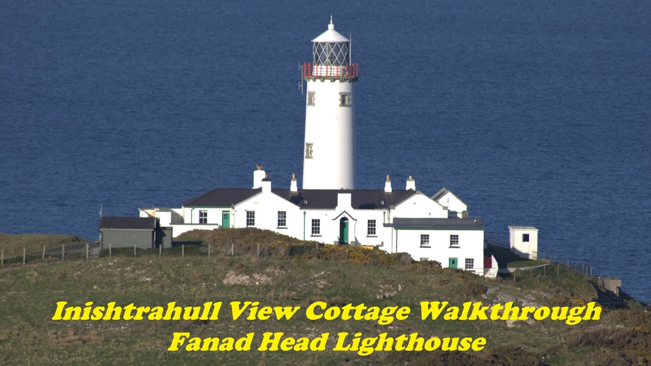 Inishtrahull View Walkthrough Tour - Staying at Fanad Head Lighthouse