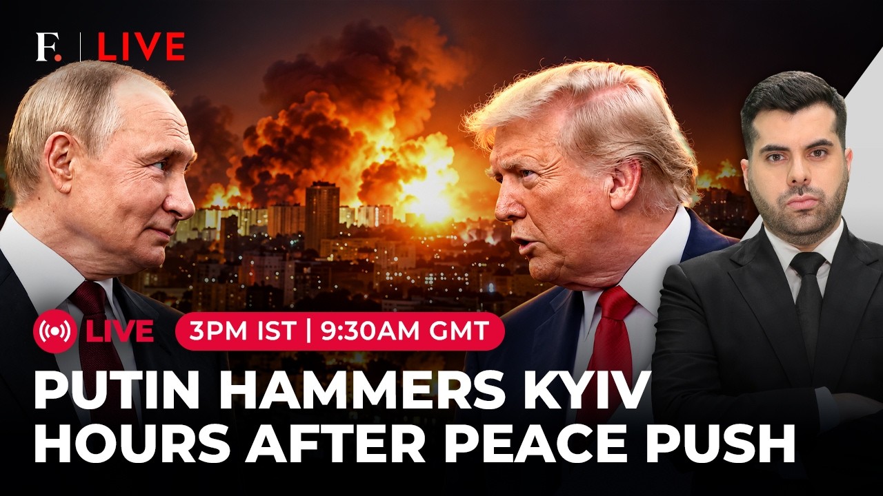 LIVE: Trump Announces Ukraine Peace Is Near, But Russia's War Rages On | Firstpost Live