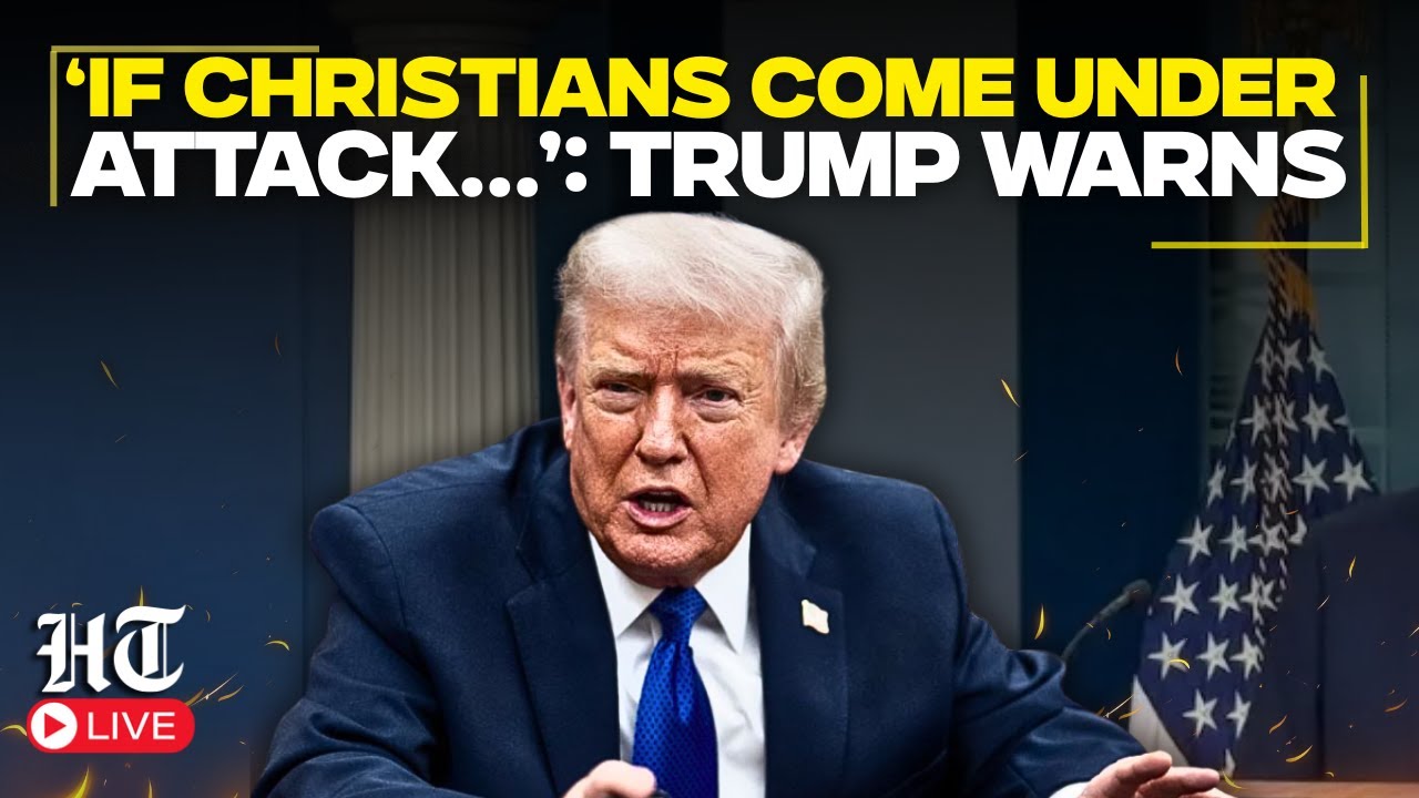 Trump Live | Donald Trump Issues Severe Warning Over Attacks on Christians | US News | White House