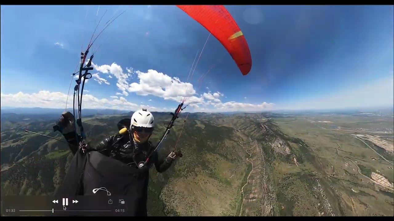 Golden to Boulder Paragliding cross-country tutorial