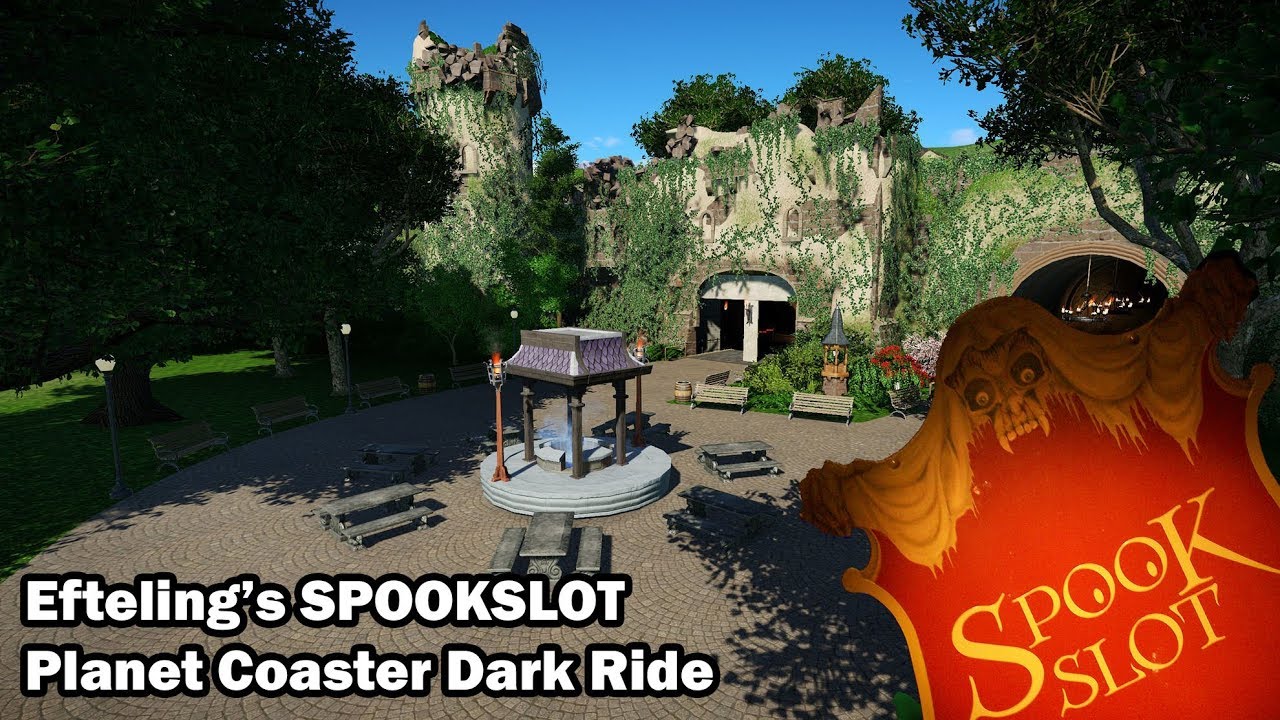 Eftelings Spookslot Dark Ride (Planet Coaster)