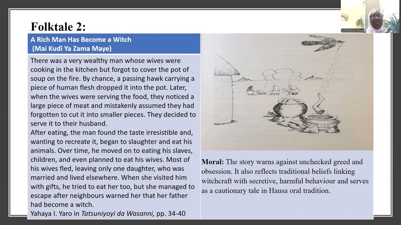 Hausa Folktales and Proverbs on Witchcraft - Umma Aliyu Musa