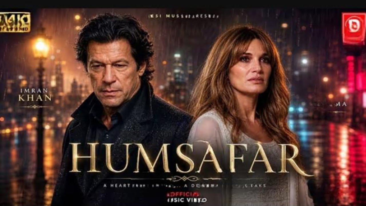 Imran Khan and Jemima Khan Love Story | Humsafar Sad Aesthetic Urdu Poetry Video 4k