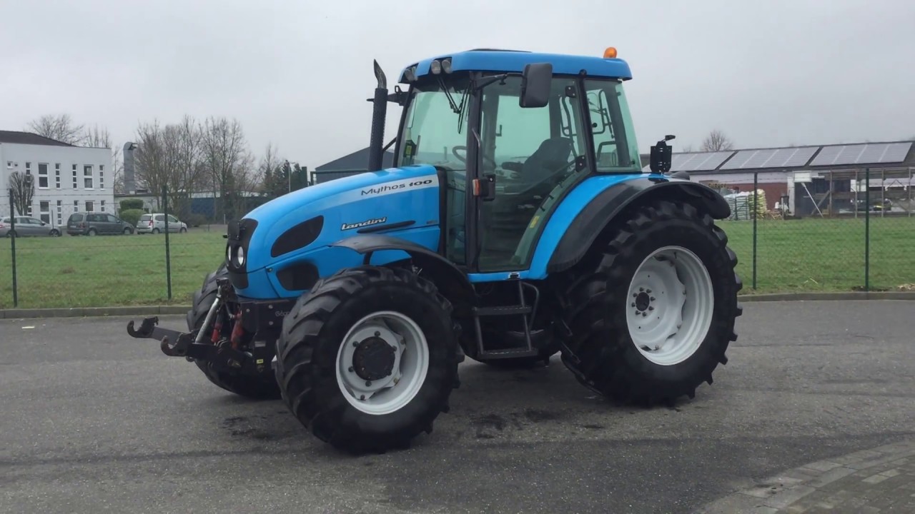 Traktor Landini Mythos 100, 2003, 3437h, FH, Wegberg, Germany