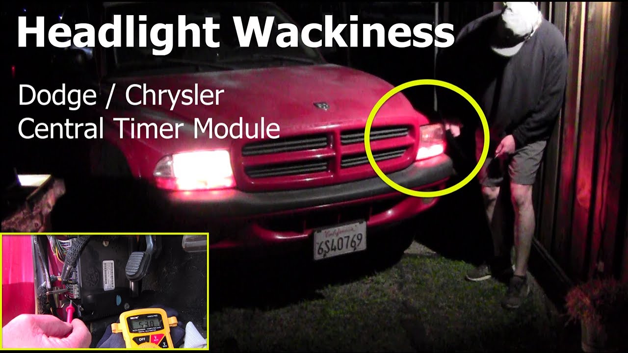 1998 - 2004 Dodge / Chrysler Headlight Problem