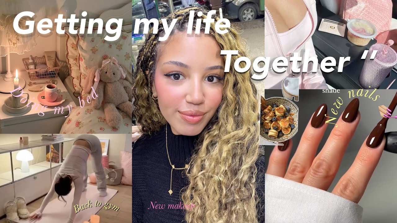 Getting my life back together 💗💻👱🏽‍♀️| نظمت حياتي و رجعت لروتين 🏫