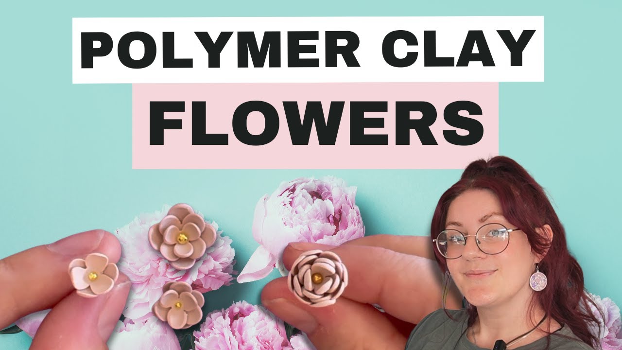 Polymer Clay Flowers Tutorial using the Layering Method