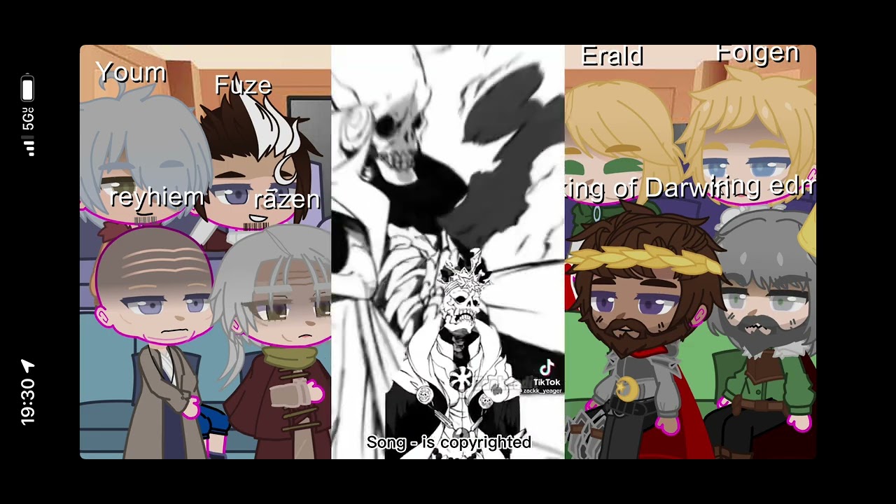Past Ttigraas kingdoms react (2/2) / (Eng/Esp) *happy new year* late•tarde