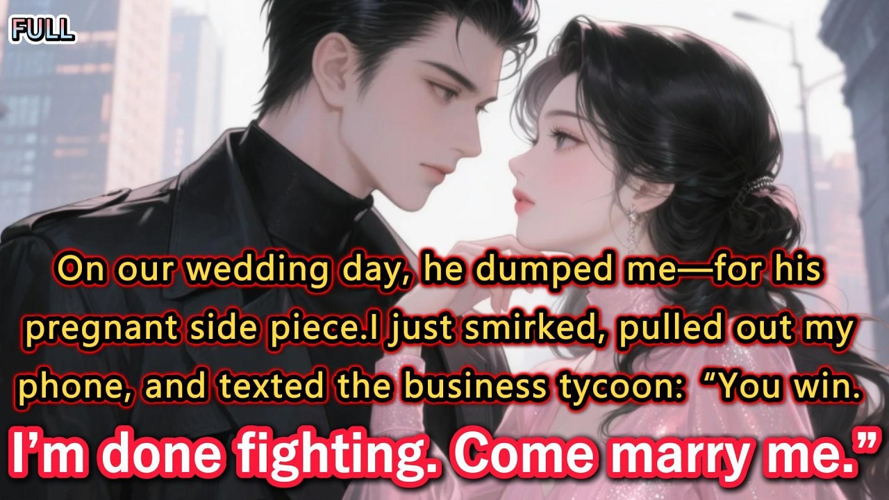 On our wedding day, he dumped me—for his pregnant side piece.I just smirked, pulled out my phone...