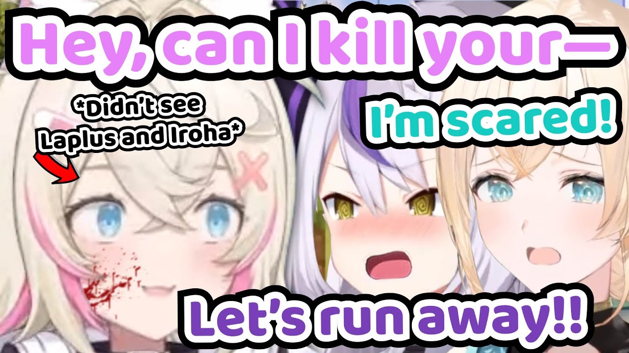 Mococo Accidentally Scared Off Laplus and Iroha by Saying This
