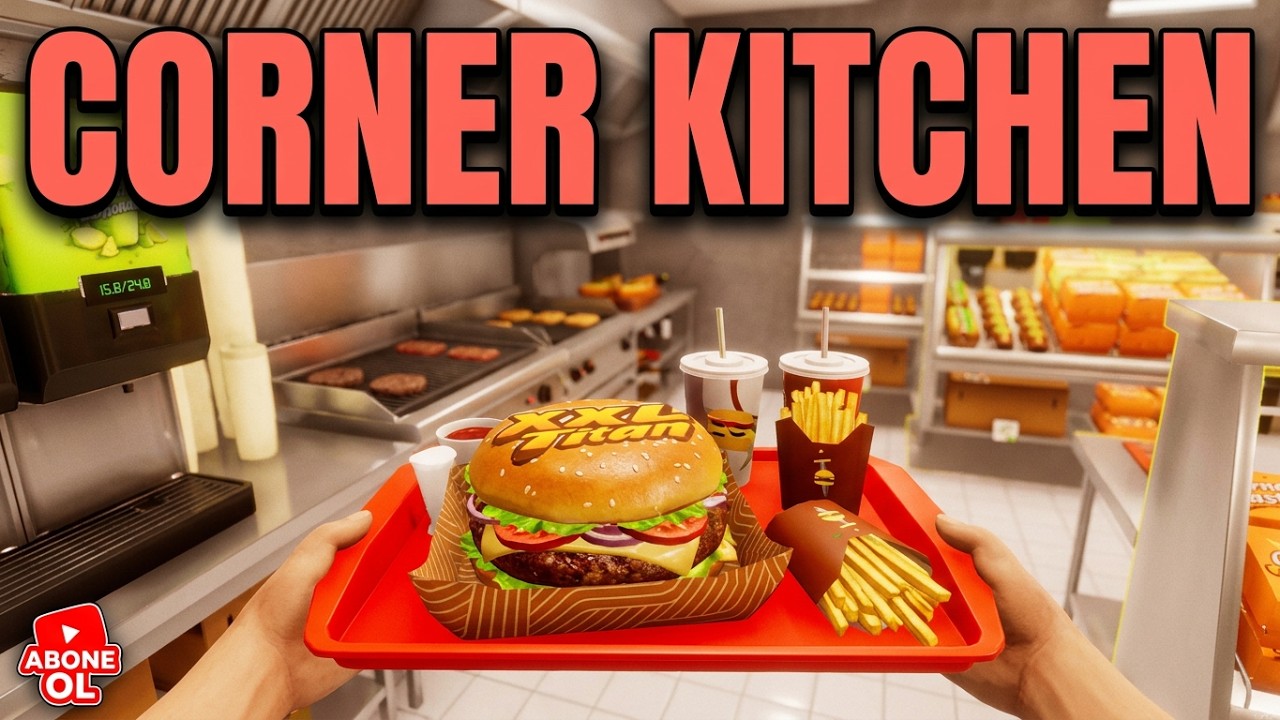 Corner Kitchen Fast Food Simulator - Stage 4 | No Commentary Long Gameplay
