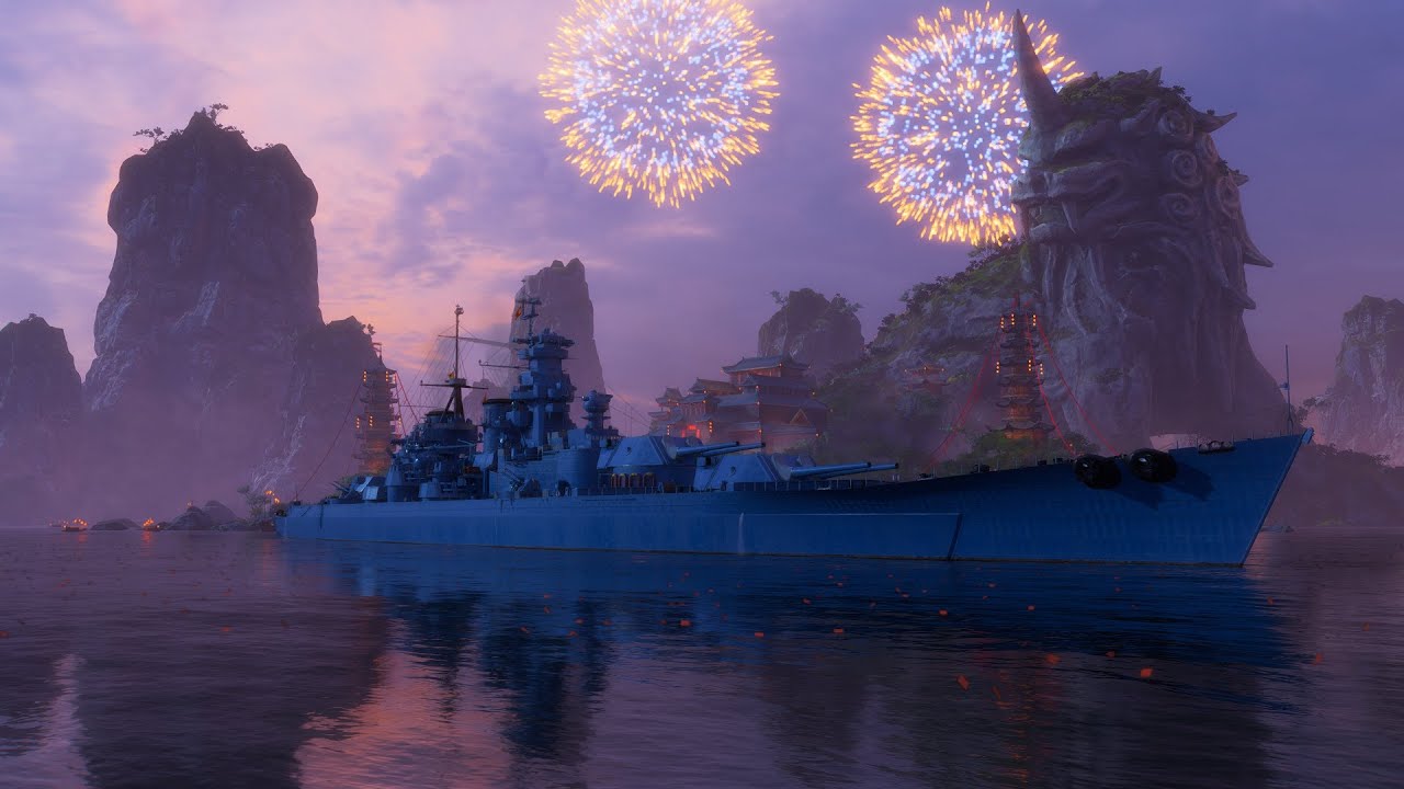 World of Warships - Lunar New Year 2024/Dragon Port Theme